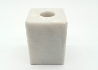 Resistente di umidità lucidato di pietra quadrato della superficie di rivestimento dei supporti di candela della colonna