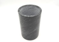 Secchio di marmo nero 7&quot; di immagazzinamento nel ghiaccio del vino dei contenitori di marmo naturali del refrigeratore