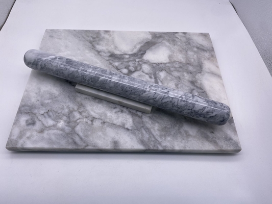 Rotolamento di pietra di marmo Pin Polished Dia39cm liscio 4cmL