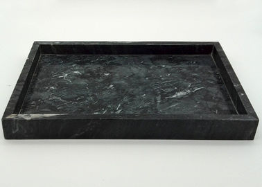 Anti colore di marmo reale del nero del vassoio di sguardo di Mositure per il ristorante/Antivari